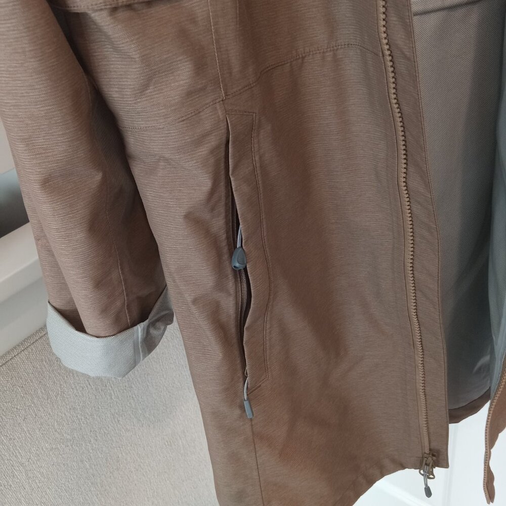 Mountain Hardware Brown Rain Jacket Medium - image 5